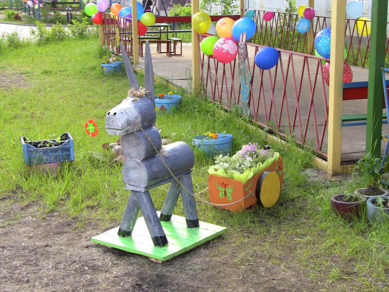 Наш участок своими руками для детей 978